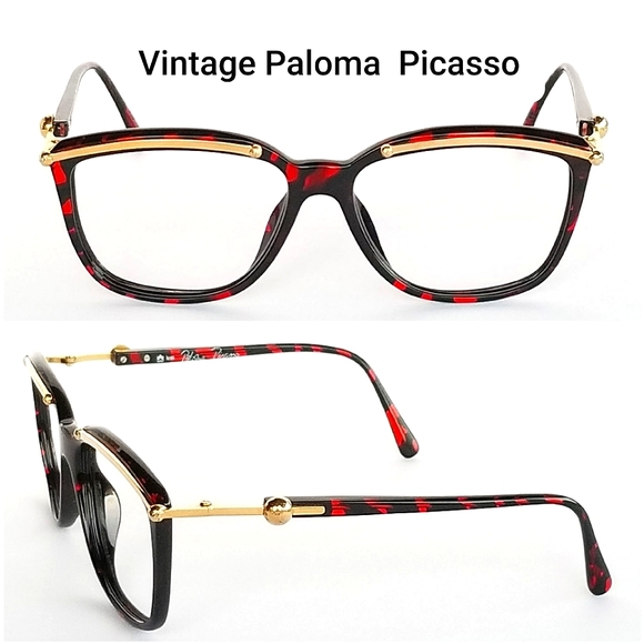 Super Cool Vintage Paloma PicassoRetro chic Eyeglasses Frames